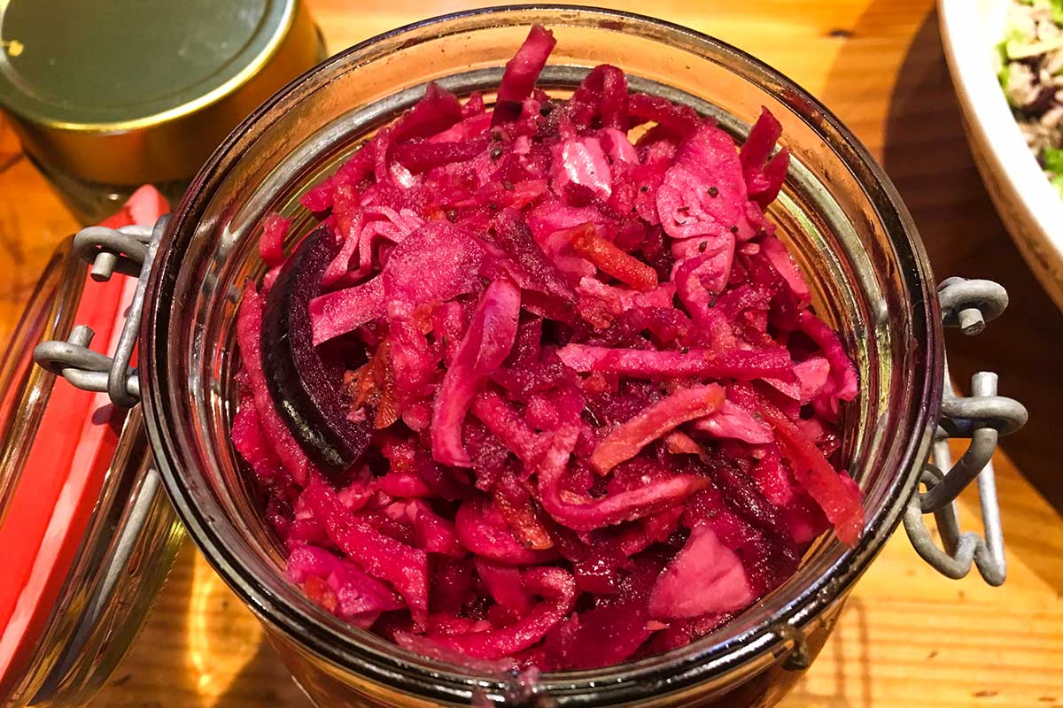 Kimchi in a Kilner Jar Kimchi